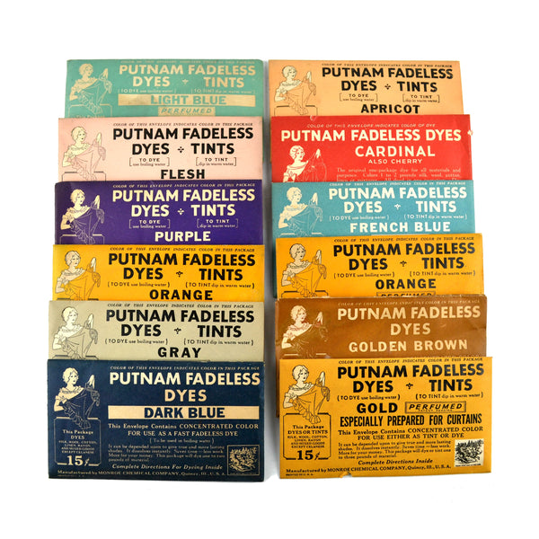 定番の中古商品 Fabric Fadeless Putnam Vintage Dyes Choice Packet Tints and コレクション