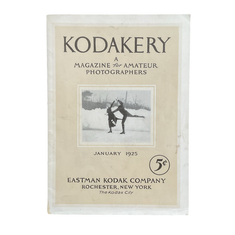 Vintage Kodak Photography Magazine January 1925 The Kodakery