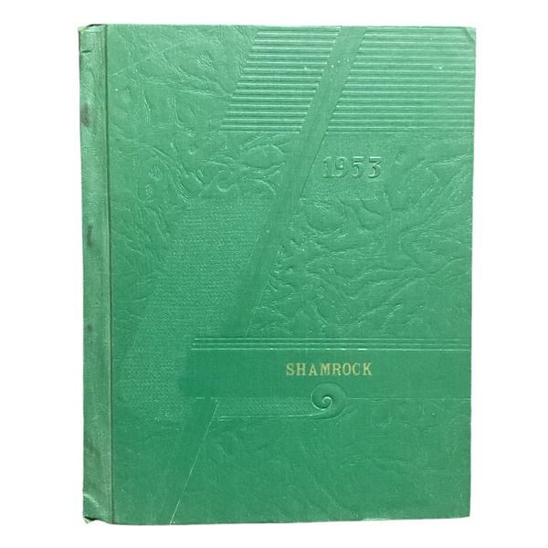 1953 Summerfield Kansas High School Yearbook The Shamrock Senior Photos