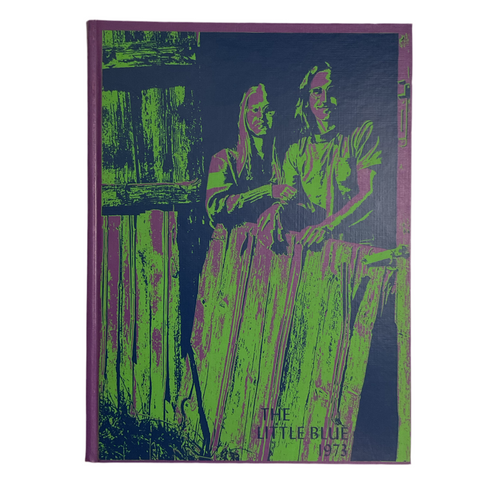 Vintage 1973 Fairbury Nebraska College Yearbook The Little Blue Photos History