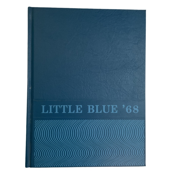 The Little Blue Vintage 1968 Fairbury Nebraska College Yearbook Photos History