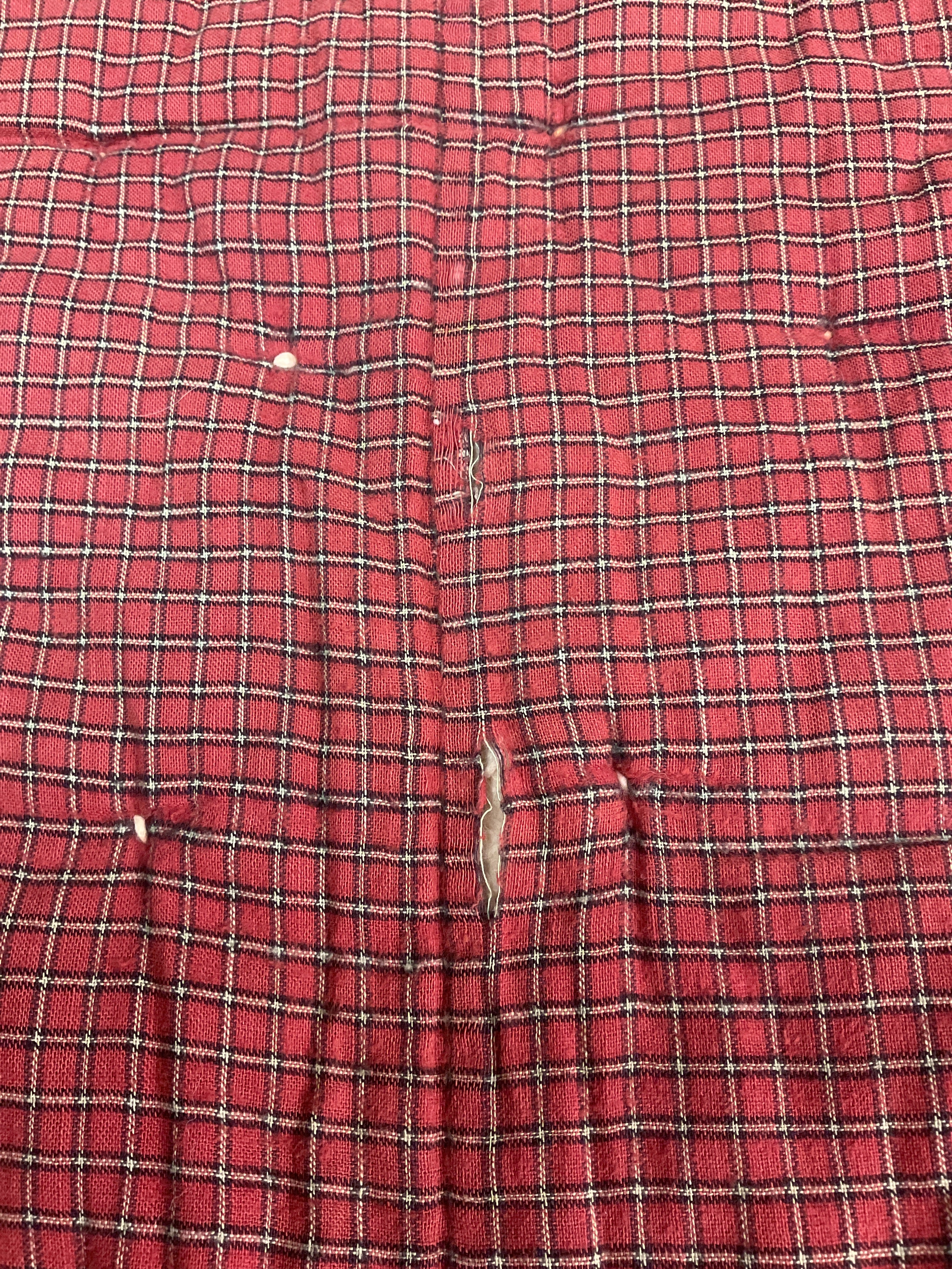 Vintage Patchwork Crazy Quilt Fancy Hand Embroidery Tied