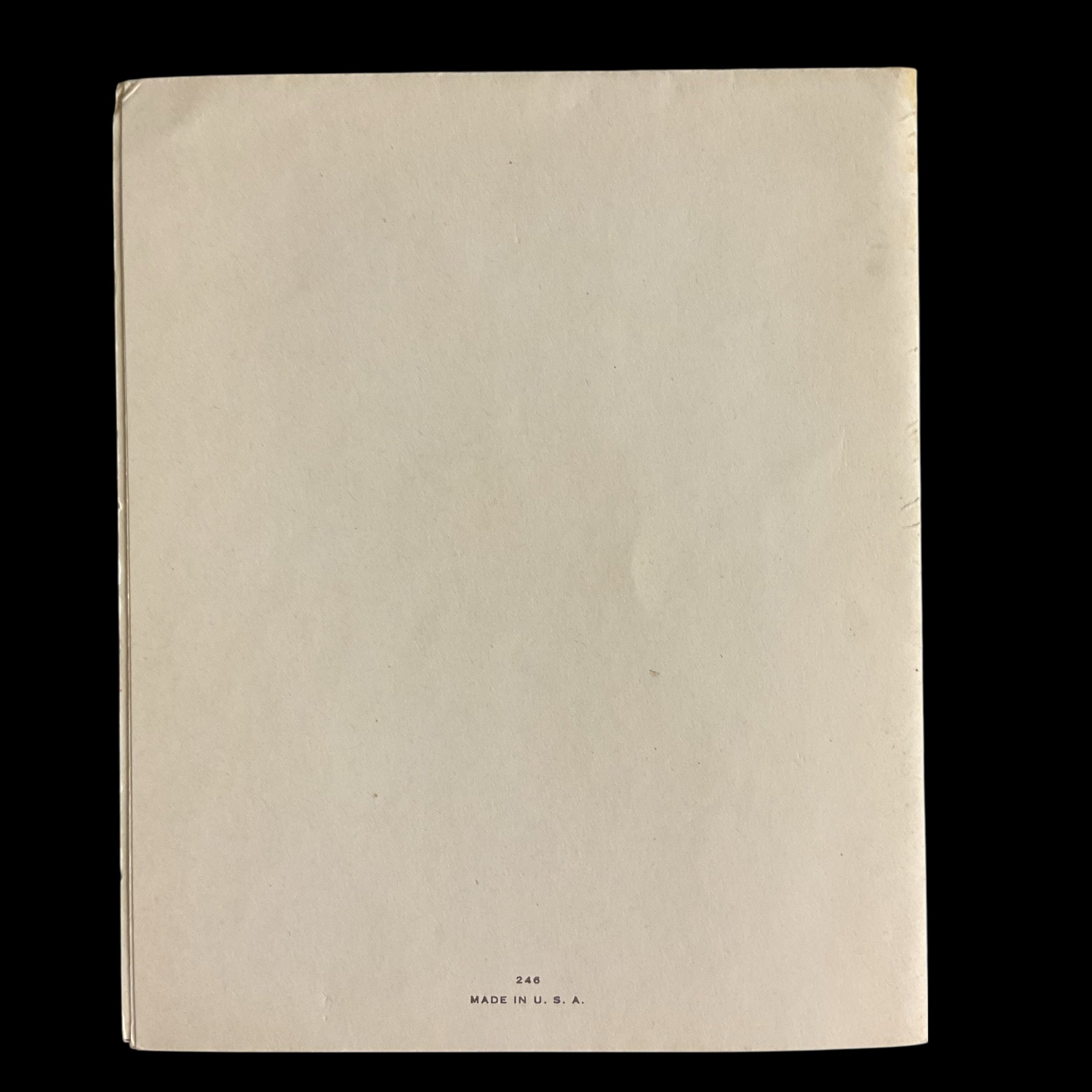 Vintage Christmas Card Snowy Church Scene USED