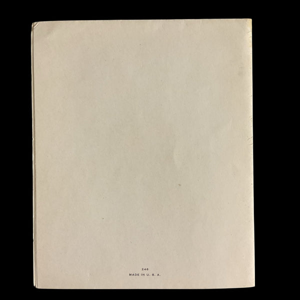 Vintage Christmas Card Snowy Church Scene USED