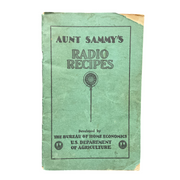 Aunt Sammy’s Radio Recipes 1927 Cookbook Recipe Book - Avid Vintage