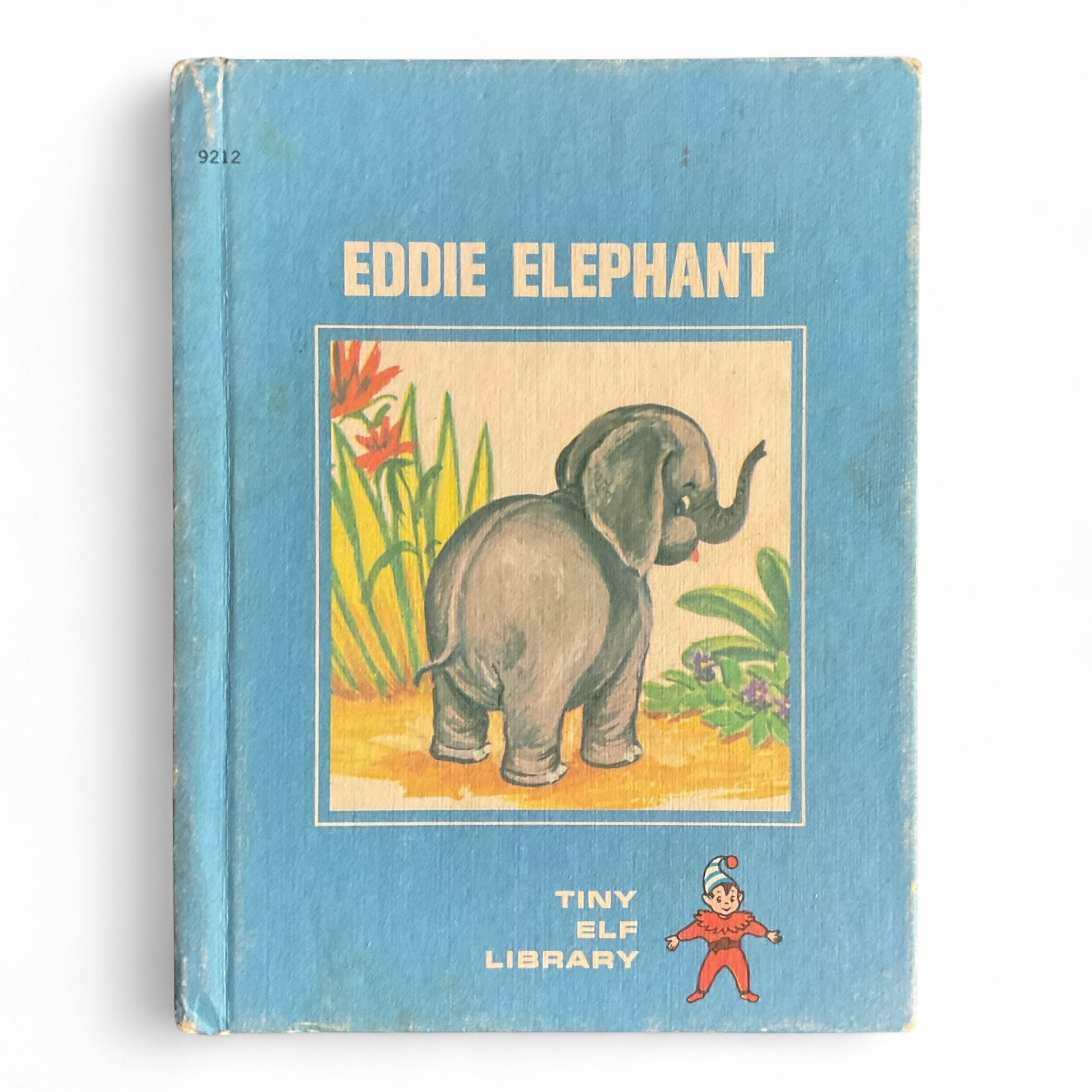 Eddie Elephant Vintage 1968 Whitman Tiny Elf Library Childrens Book - Avid Vintage