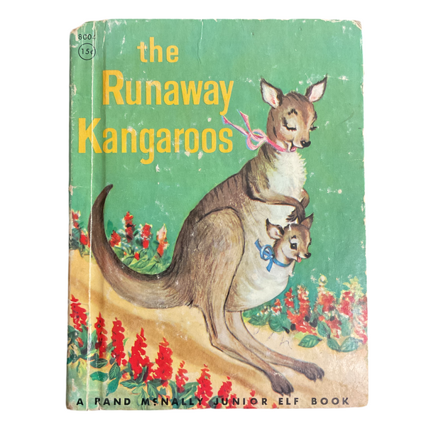 The Runaway Kangaroos Vintage 1959 Childrens Book by Eliza Lewis Junior Elf 8004
