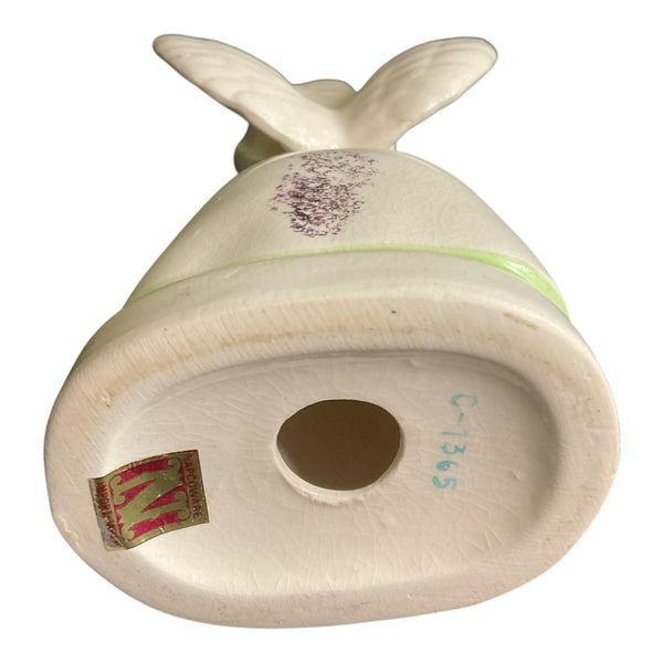 Vintage May Angel Napcoware Japan Ceramic Figurine Spaghetti Trim