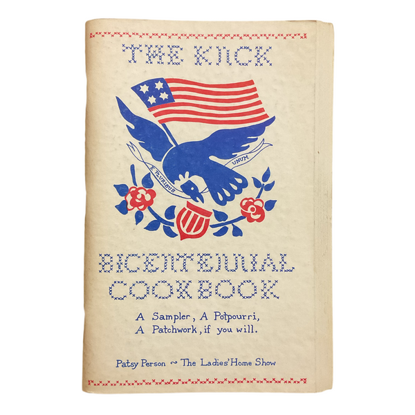 KNCK Bicentennial Cookbook Concordia Kansas Recipe Book