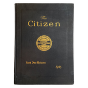 Vintage 1925 Des Moines Iowa C.M.T.C. Yearbook The Citizen