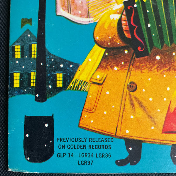 Vintage 1966 Childrens Christmas Carols Golden Record 45 RPM