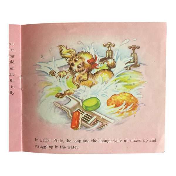 The Naughty Puppy Vintage 1964 Saalfield Softcover Children’s Book