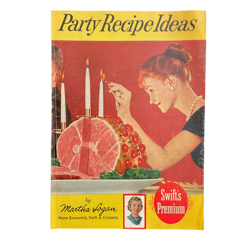 Vintage 1962 Cookbook Swift’s Premium Recipe Booklet by Martha Logan