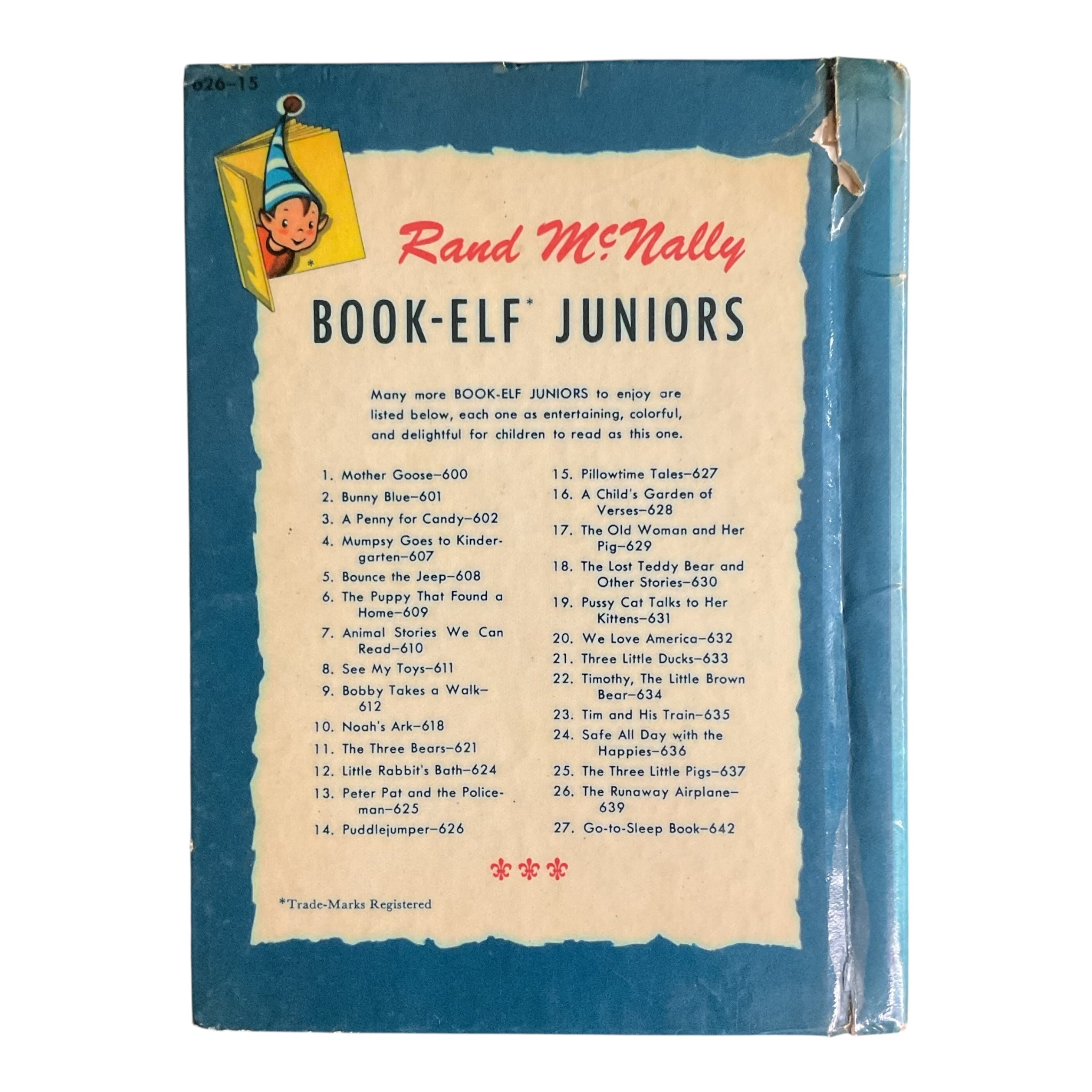 Puddle Jumper Vintage 1948 Junior Elf Hardcover Children’s Book