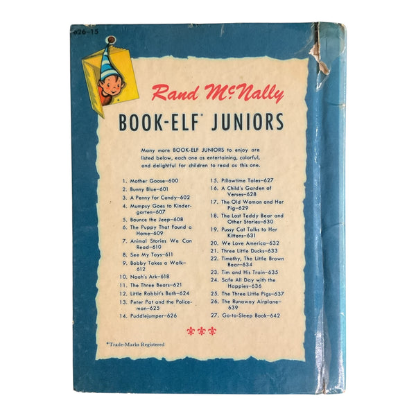 Puddle Jumper Vintage 1948 Junior Elf Hardcover Children’s Book