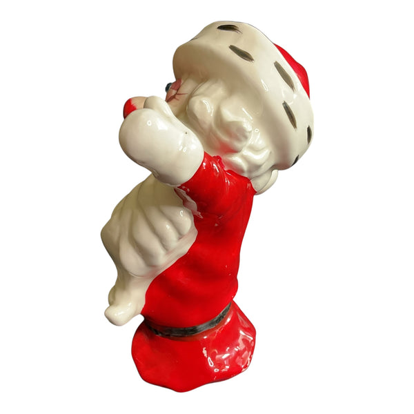 Vintage Kreiss Santa Claus Ceramic Christmas Figurine Japan