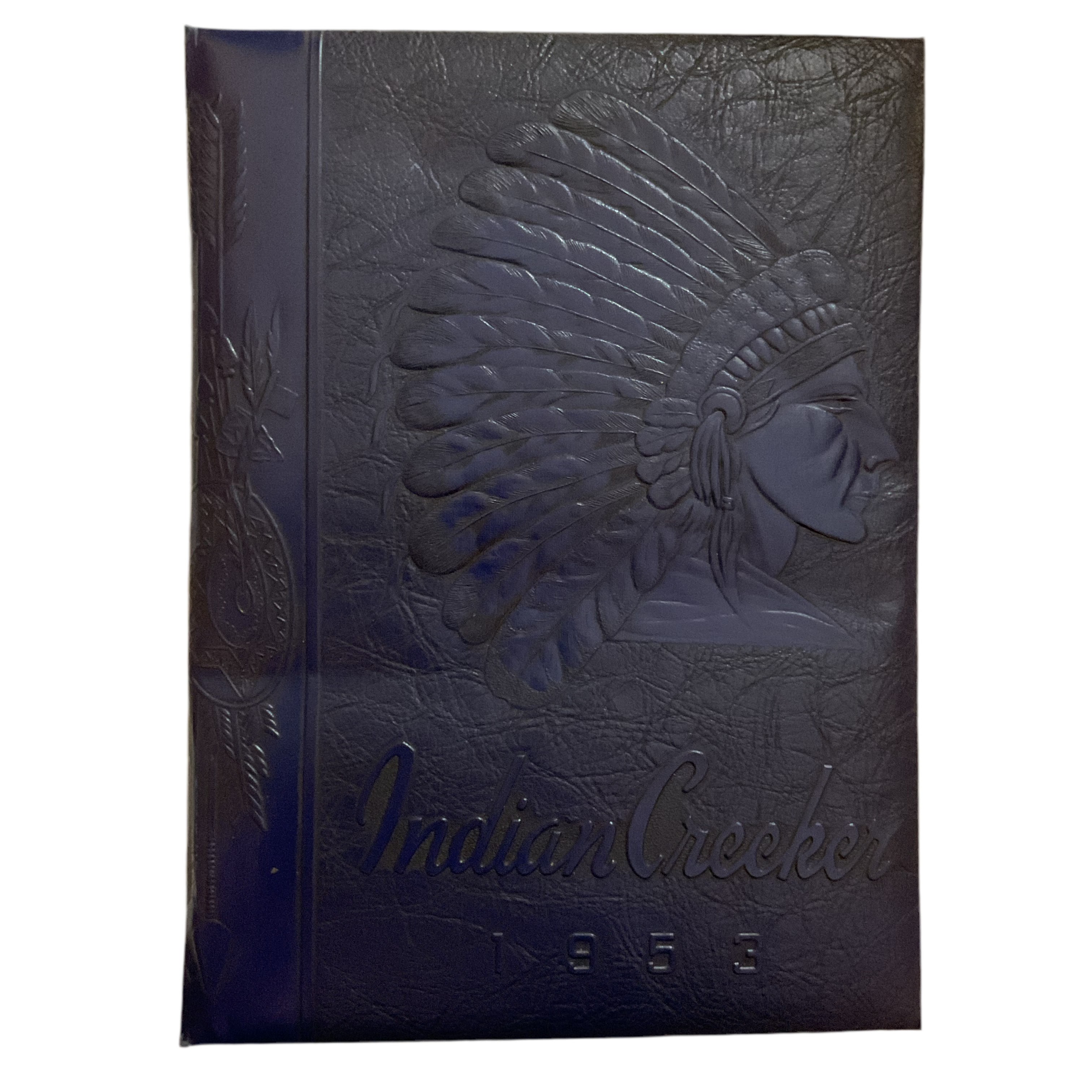 Vintage 1953 Diller Nebraska High School Yearbook The Indian Creeker