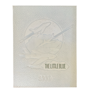 Vintage 1960 Fairbury Nebraska College Yearbook The Little Blue Photos History - Avid Vintage