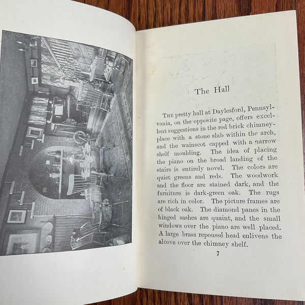 Inside of a Hundred Homes 1904 Hardcover Book William M Johnson Interiors