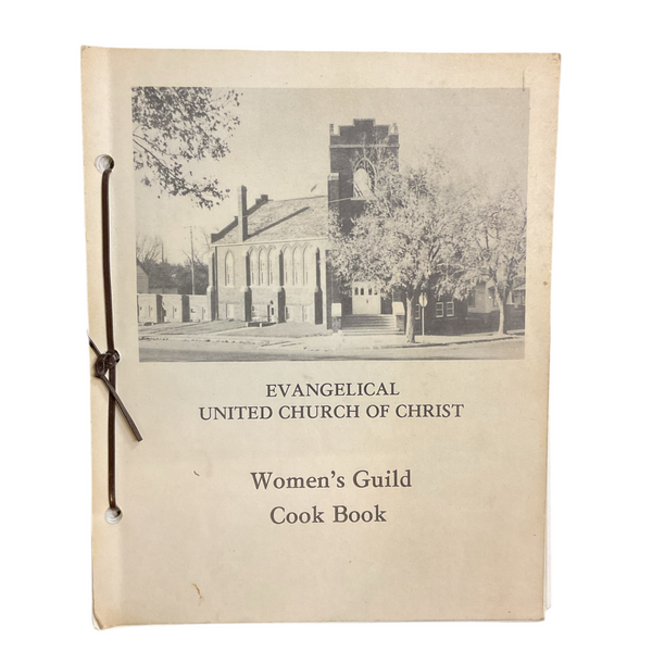 Women’s Guild 1980s Marysville Ks Cookbook Recipe Book