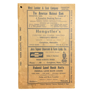 Vintage 1961 Knox County Nebraska Farm Directory Book