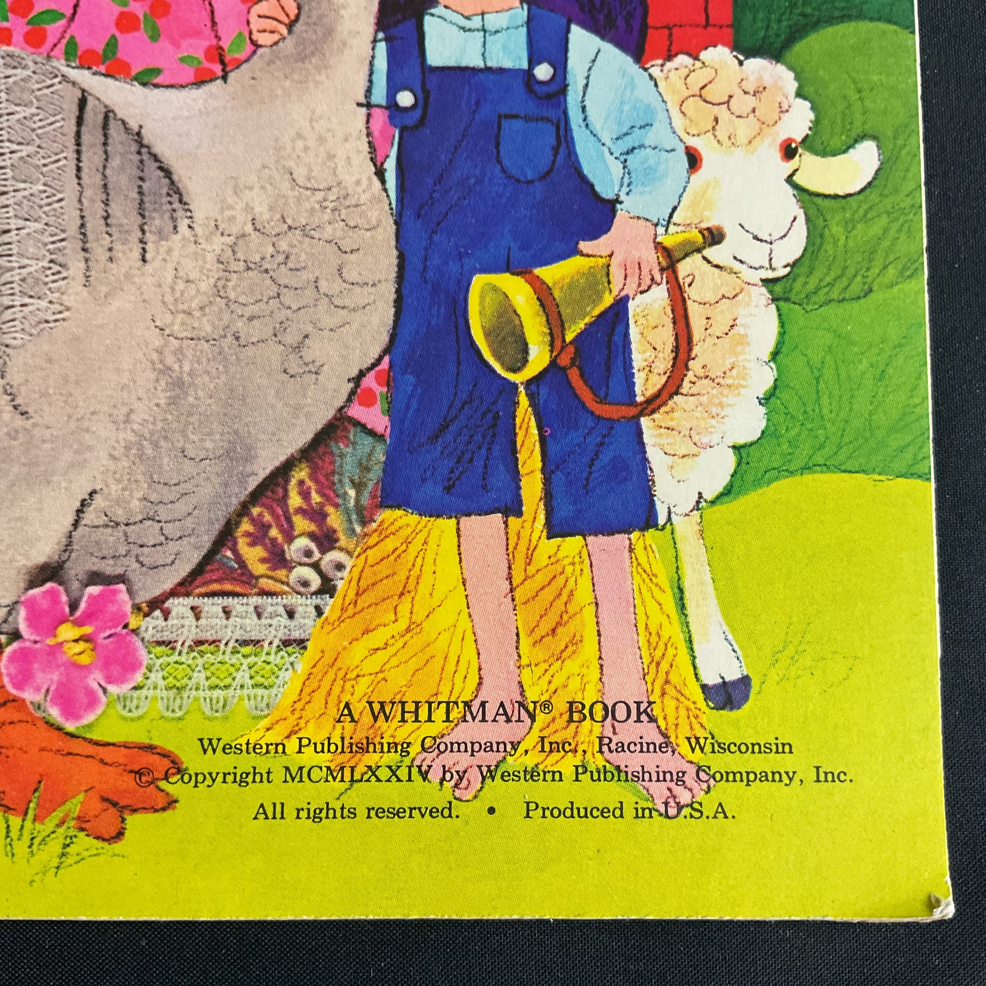 Vintage 1974 Mother Goose Sticker Book 2187 Whitman Unused - Avid Vintage
