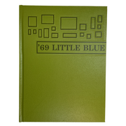 The Little Blue Vintage 1969 Fairbury Nebraska College Yearbook Photos History