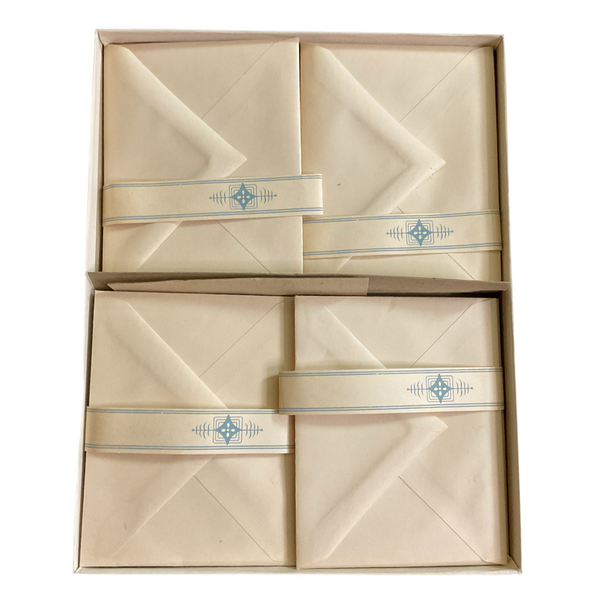 Vintage 1940s Boxed Set Playmates Stationery for Children