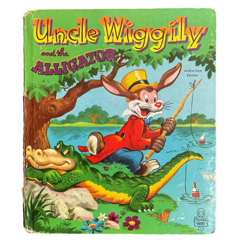 Uncle Wiggily and the Alligator Vintage 1953 Whitman Childrens Book