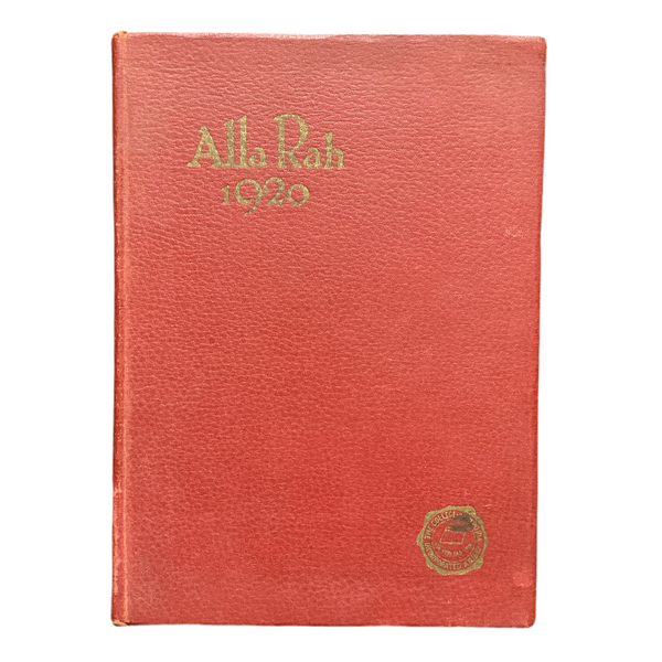 Alla Rah Vintage 1920 Emporia Kansas College Yearbook History