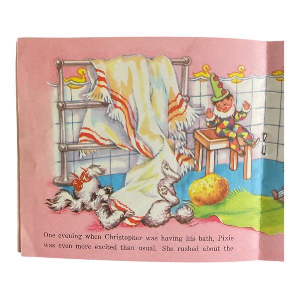 The Naughty Puppy Vintage 1964 Saalfield Softcover Children’s Book