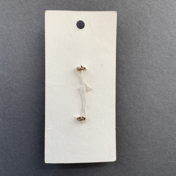 JHB Imports 5/8 Shank Buttons 2 on Card Faux Brown Leather