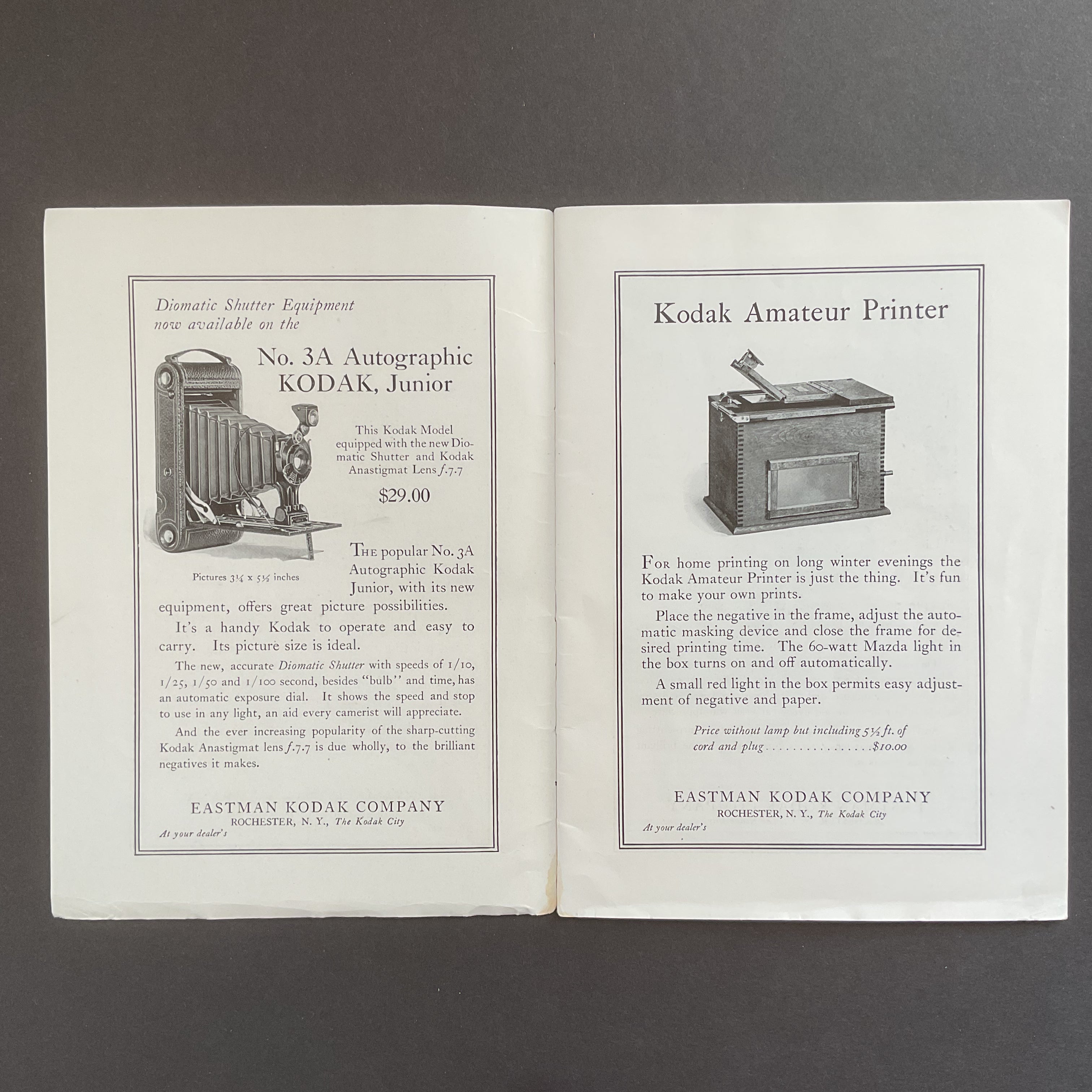 Vintage Kodak Photography Magazine January 1925 The Kodakery
