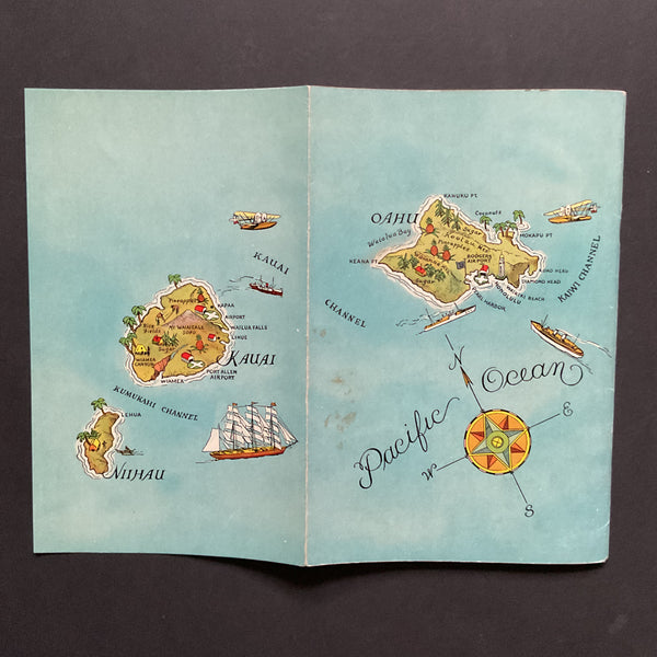 Vintage Book Hawaiian Islands and the Story of Pineapple 1940 History Recipes