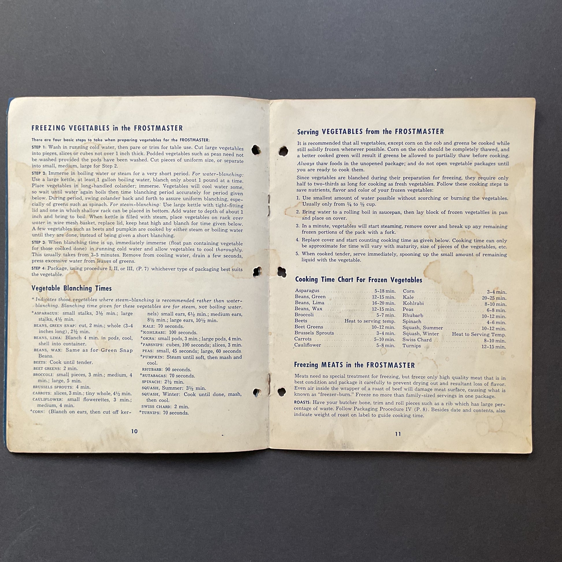 Vintage Crosley Frostmaster Deep Freeze 1947 Instruction Book - Avid Vintage