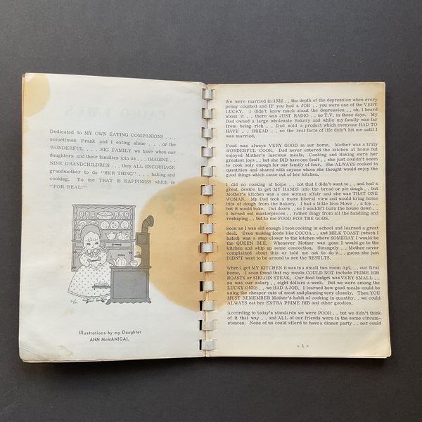 Vintage Recipe Book 1969 Calico Kate’s Cookbook Glen Haven Colorado