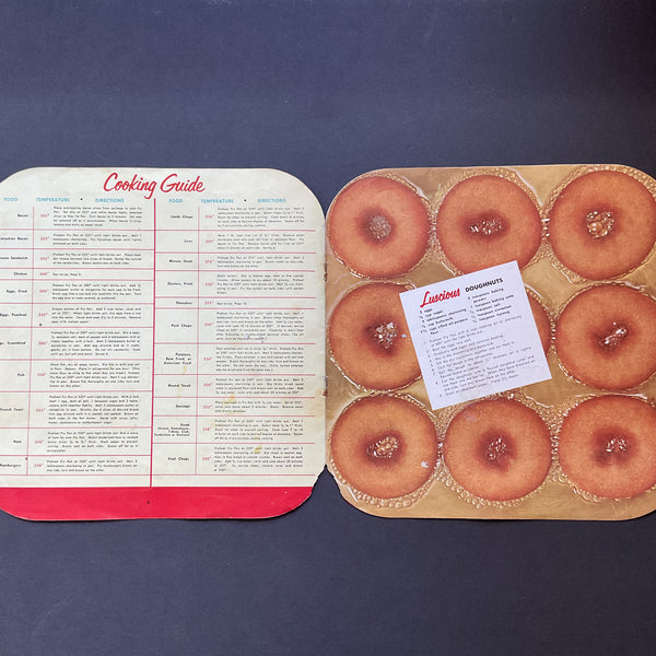 Vintage 1960s Mirro Matic Electric Fry Pan Instructions and Recipe Booklet