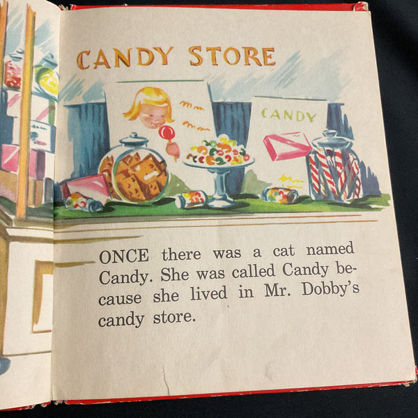 Peppermint Vintage 1950 Whitman Top Top Childrens Book