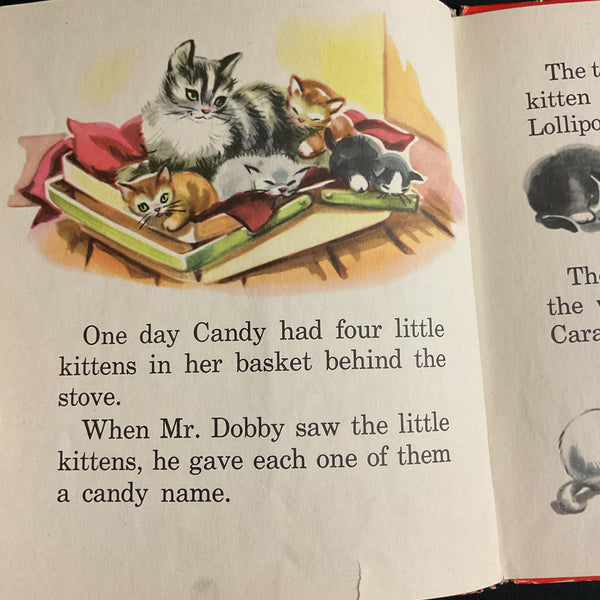 Peppermint Vintage 1950 Whitman Top Top Childrens Book