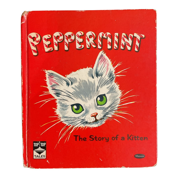 Peppermint Vintage 1950 Whitman Top Top Childrens Book