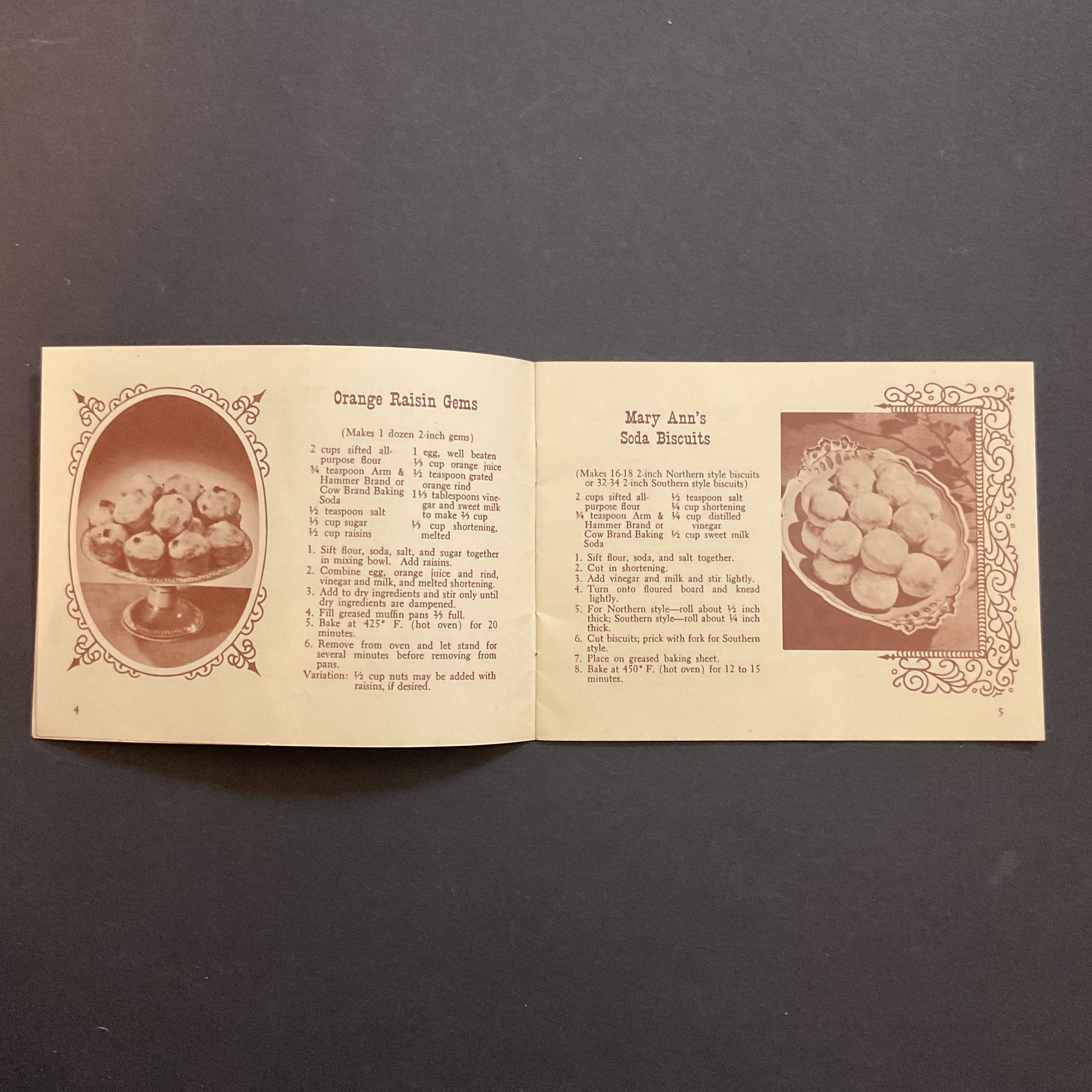 Vintage 1949 New Fashioned Old Fashioned Recipes Booklet