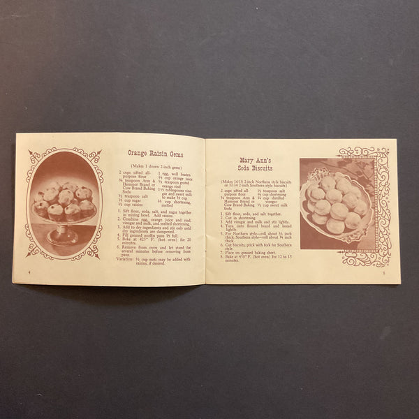 Vintage 1949 New Fashioned Old Fashioned Recipes Booklet