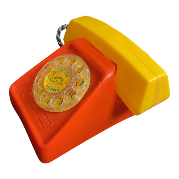 Vintage Handi Craft Toy Phone Dial Clicks