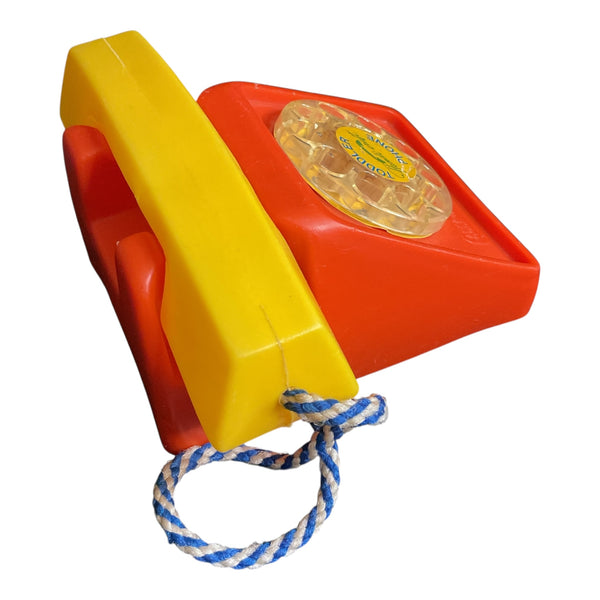 Vintage Handi Craft Toy Phone Dial Clicks