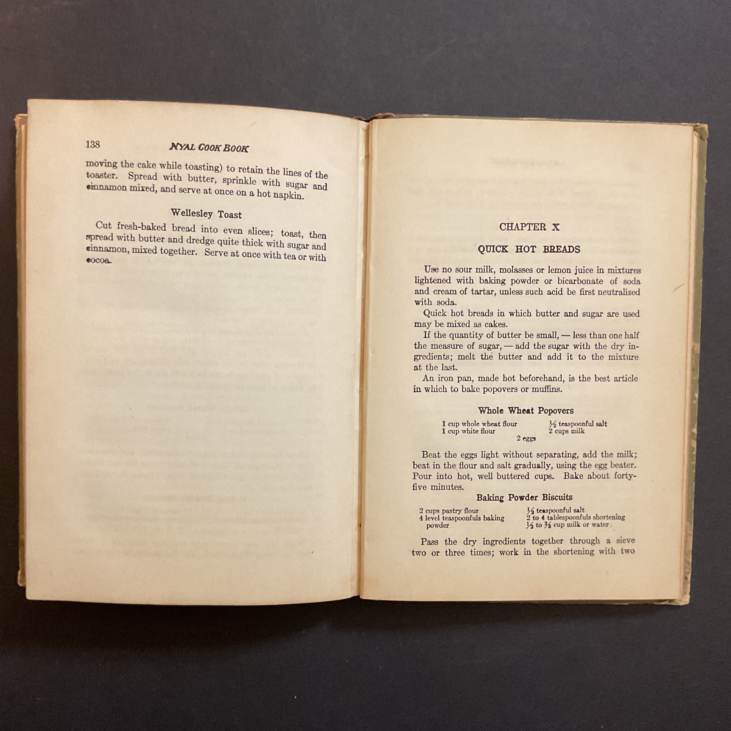 Vintage Nyal Cookbook 1916 Hardcover Recipe Book - Avid Vintage