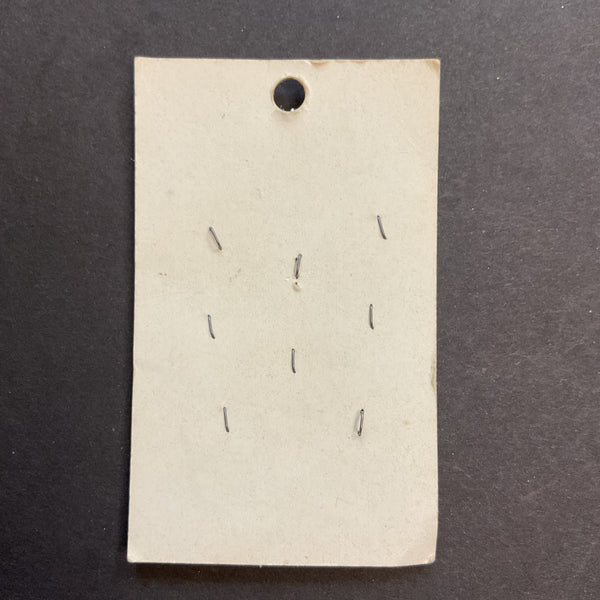 Vintage 6071 La Petite 5/8 Purple Plastic 2 Hole Buttons 8 on Card