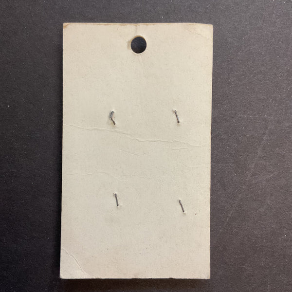 Vintage La Petite 5/8 Beige 2 Hole Buttons 4 on Button Card