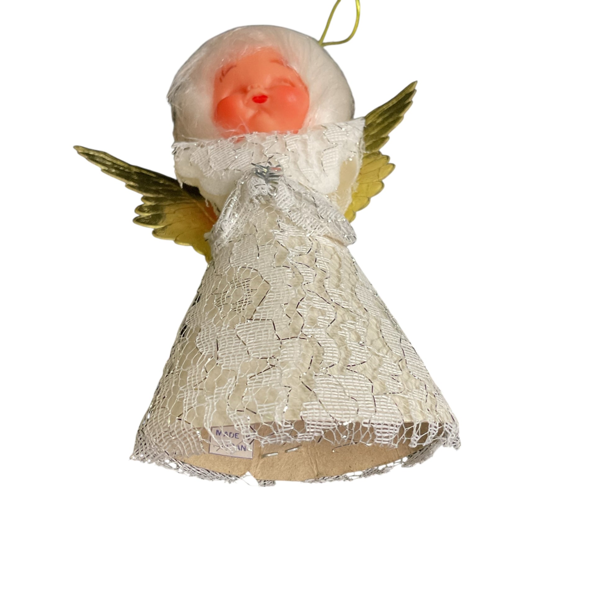 Vintage Angel Christmas Ornament Yuletide Enterprises Japan - Avid Vintage