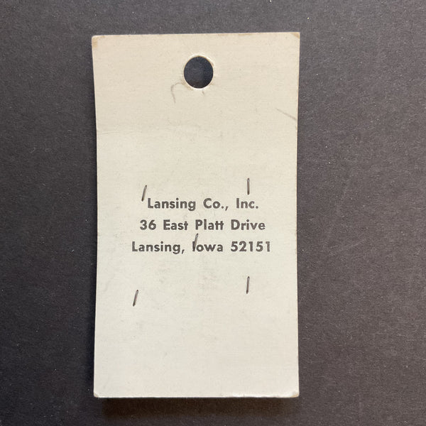 Vintage La Petite 1/2 Purple Plastic 2 Hole Buttons 5 on Card