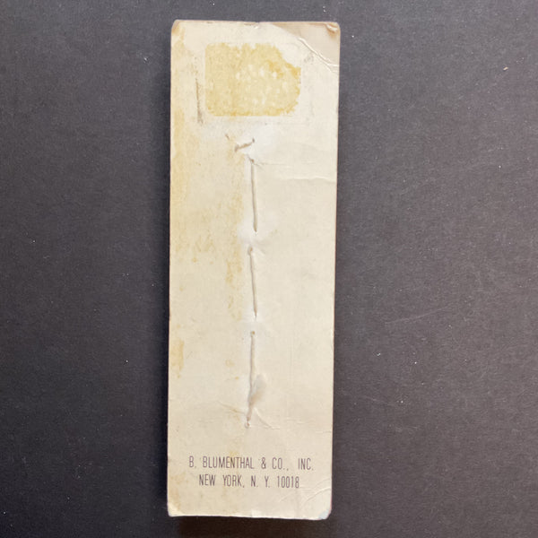 Vintage 194 Le Chic 1/2 Faux Pearl Plastic Shank Buttons 4 on Button Card